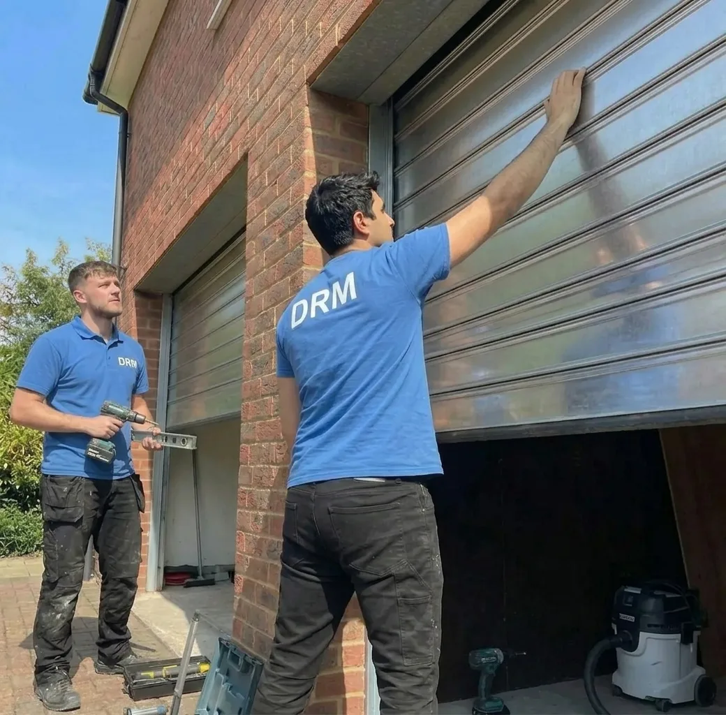 Rideau remis en service — Rideau métallique à Maisons-Alfort Rideau remis en service — Rideau métallique à Maisons-Alfort